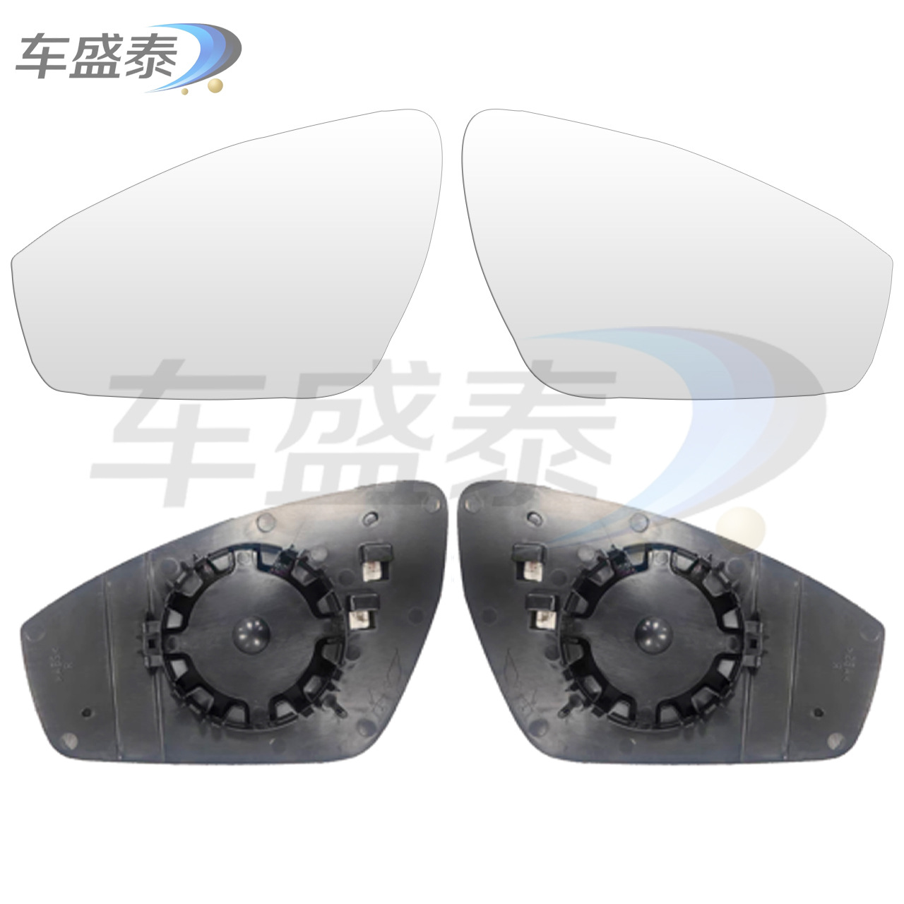 Suitable for 20-26 Volkswagen ID.4 ID.5 tiguan tayron heated rearview mirror reversing mirror 2