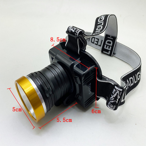 Thailand China Star 8805 High Capacity Dual Lithium Battery Powerful LED Headlamp Mining Fishing Cycling Light