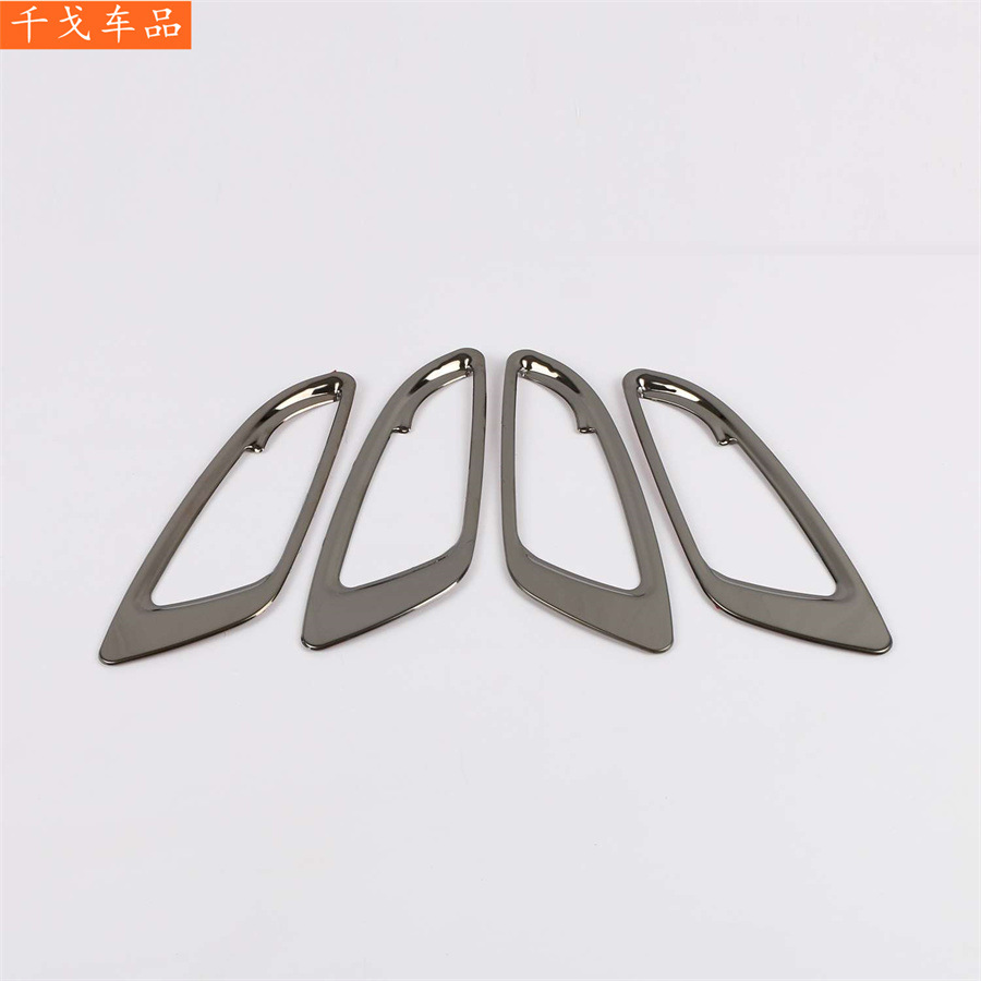 Suitable for Chevrolet Equinox, black titanium interior modification, rear water cup holder inner handle, front panel air vent