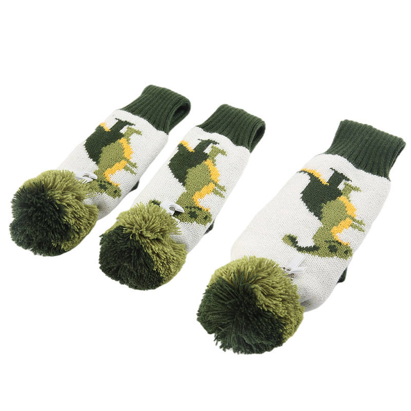 Los fabricantes suministran cubierta del Club de Golf cubierta de madera de punto cubierta del Club de Golf cubierta del patrón de punto cubierta de varilla transfronteriza Venta caliente