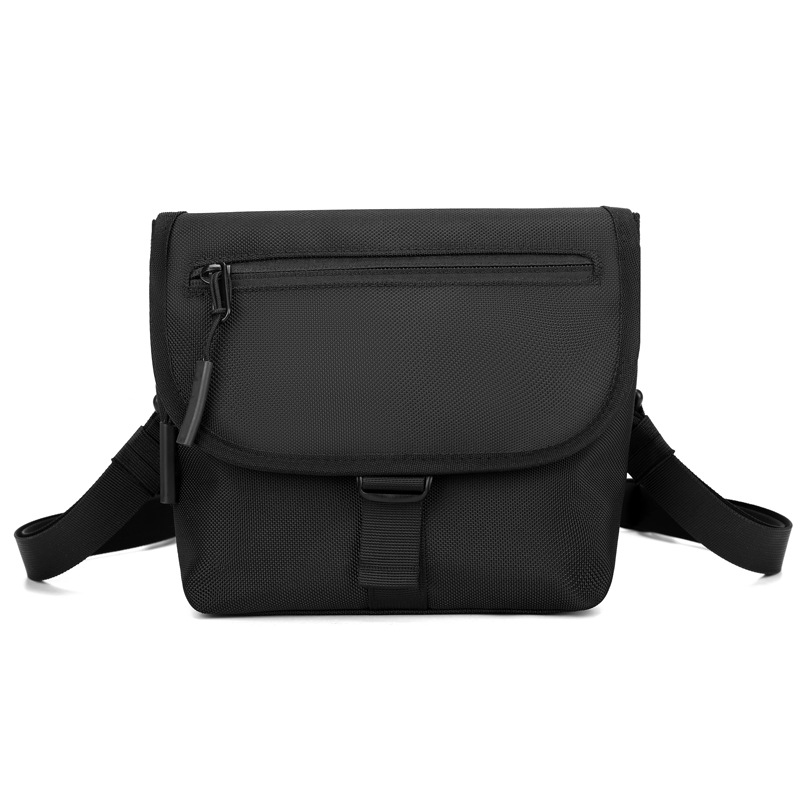 WEPOWER nueva bolsa de hombro con tapa pequeña neutral de estilo de Hong Kong, bolsa de viaje para teléfono móvil, bolsa de mensajero de hombro para desplazamientos diarios