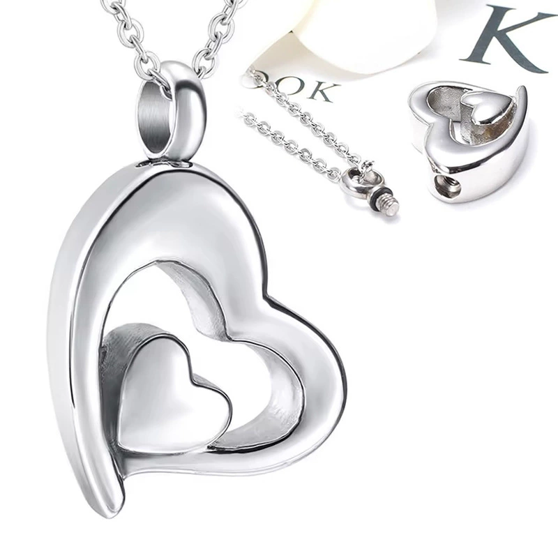 Европейская и американская мода личность новая полая креативная шкатулка персикового сердца памятный кулон ожерелье аксессуары женские