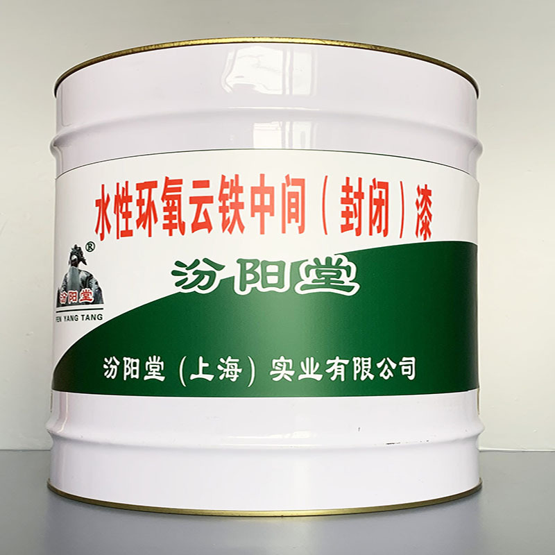水性环氧云铁中间（封闭）漆、专业销售、值得信赖