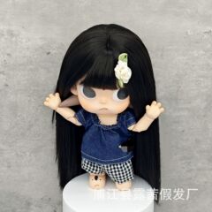 {露茜假发}Zsiga向往之处娃娃假发齐刘海长发基础毛胚假发头套