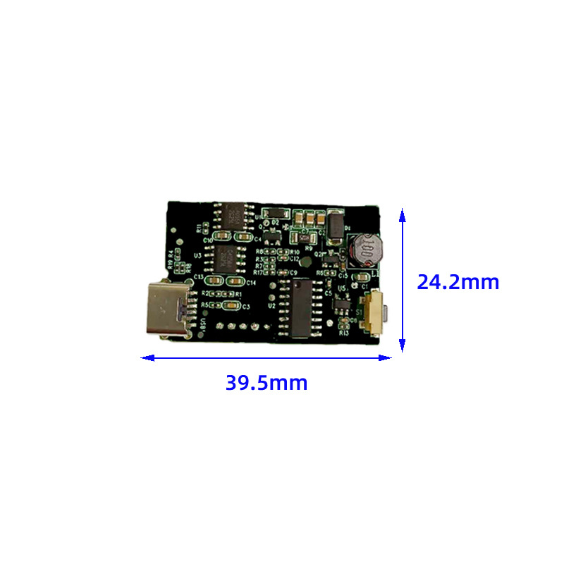 Handheld Violent Fan Control Board High-Speed Brushless Motor 120-Speed Stepless Speed Fan Driver Board