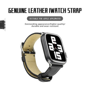 Suitable for Apple iWatch Watch Strap Leather Strap