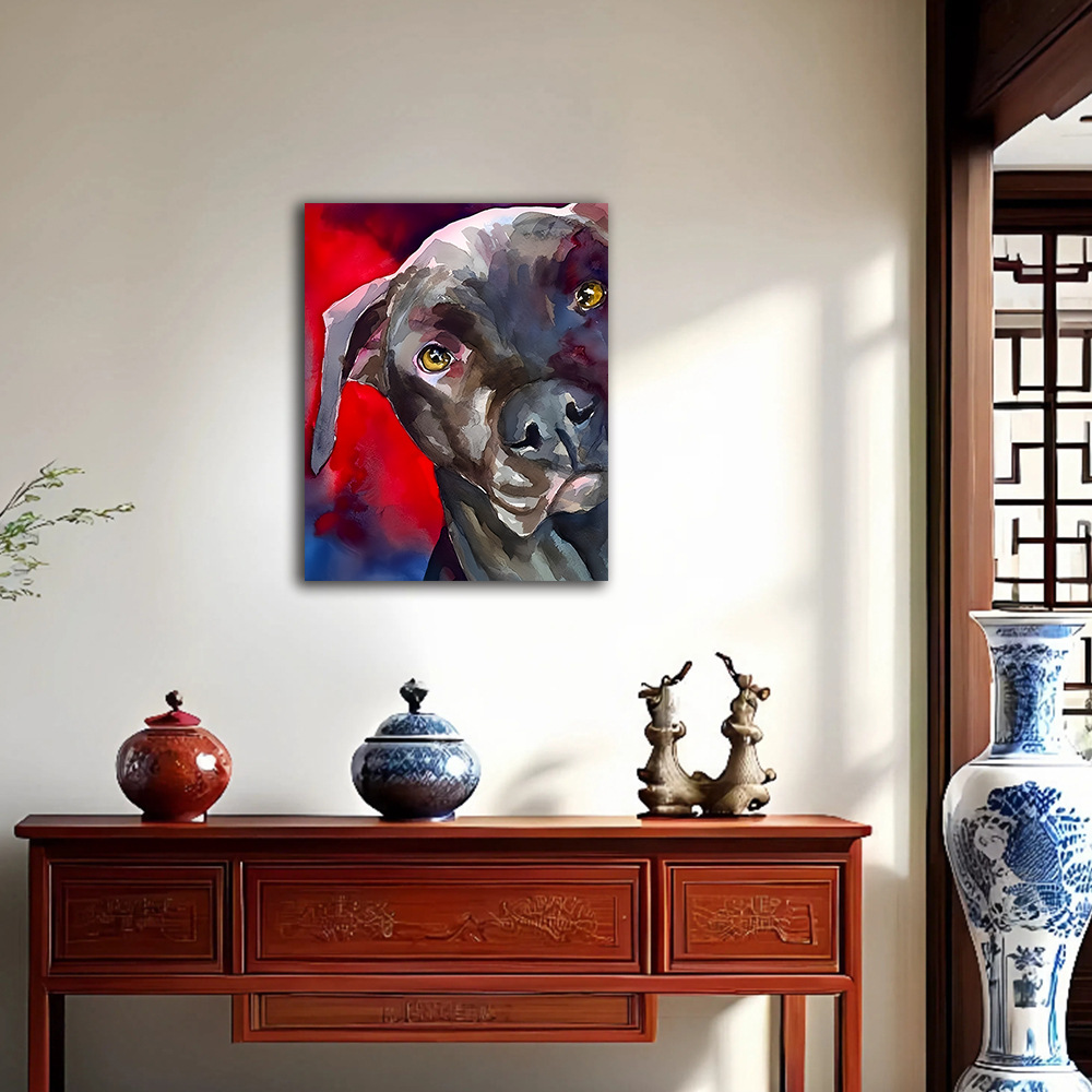 Jit transfronterizo envía bricolaje fábrica de pintura al óleo digital al por mayor arte animal pintura al óleo pintura decorativa puesto Amazon