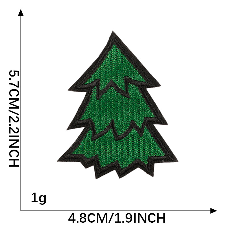 Pichuan bordado de computadora bordado pegatinas árbol mariposa ropa accesorios parche DIY accesorios pegatinas de tela pegatinas de adhesión