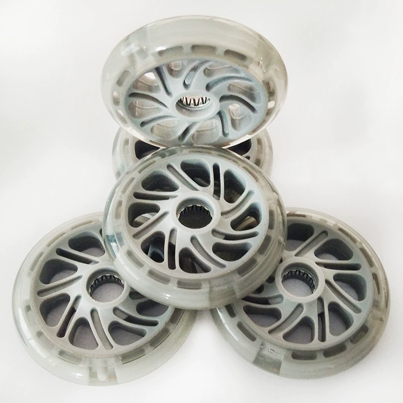 110 * 24mmpu колеса немой скутер колеса PU производители шин выбрать размер цвет вспышки колеса