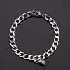 Advanced metal magnetic strong magnet, bracelet for beloved, jewelry, accessory, European style, high-quality style, simple and elegant design, wholesale