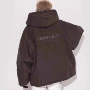 加厚连帽秋冬情侣款棉服