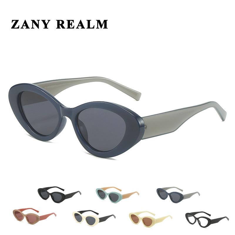 Nuevo estilo de Chanel retro gato ojo jalea gafas de sol personalidad cara redonda Pequeño Libro Rojo transfronterizo gafas de sol UV400 fabricante