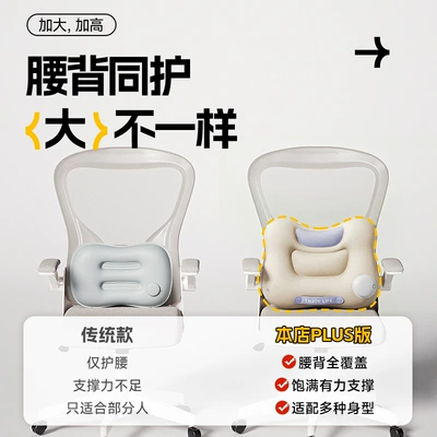 Waist support, Inflatable Lumbar Pillow, Seat