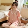女士短袖夏季休闲家居服