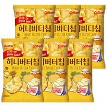 卡樂比海太蜂蜜黃油薯片60g韓國原裝進口休閑小吃零食休閑食品