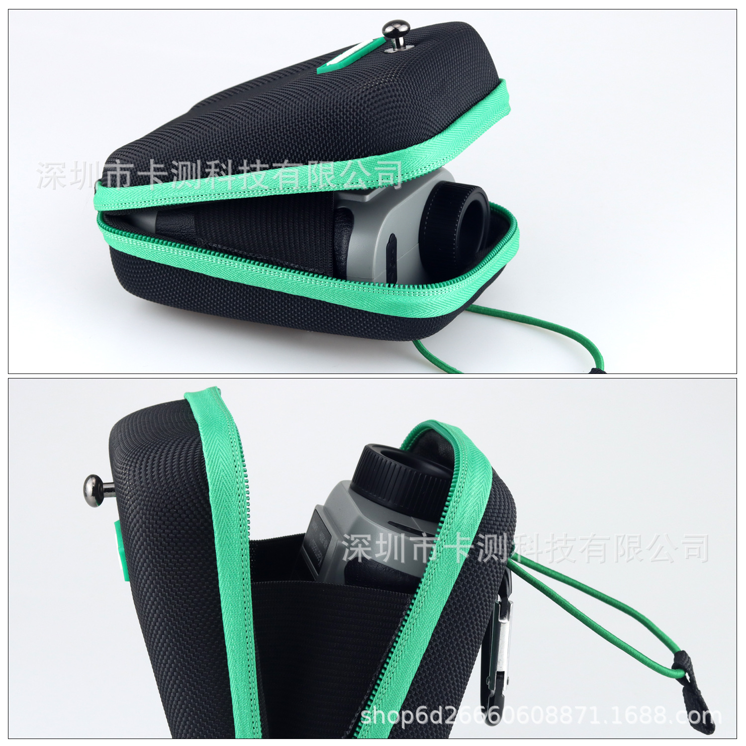 Bolsa de almacenamiento de telémetro de golf bolsa de telémetro láser Eva resistente a las caídas a prueba de golpes bolsa portátil resistente al desgaste