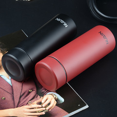 K9HX批發保溫杯辦公茶杯帶過濾網男女雙層真空不鏽鋼水杯可刻字禮