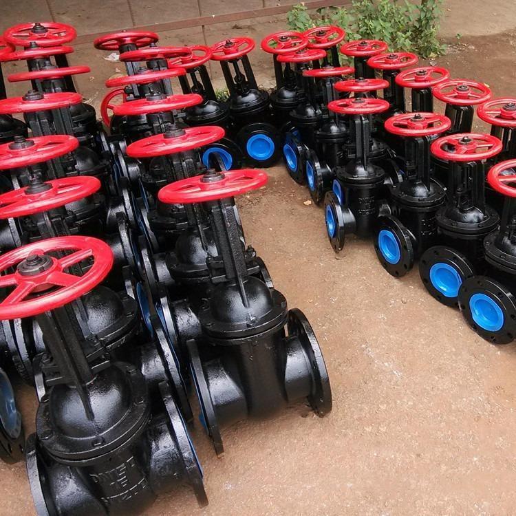 DN50 明杆球墨铸铁闸阀 Z41T-10Q Z41W-10Q 水库法兰闸阀 Z41T