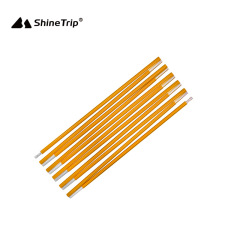 Mountain Fun Tent Outdoor Tent Pole Aluminum Alloy Rod Dual Support Rod 3.6m Length Bracket 8.5mm 2-Pack