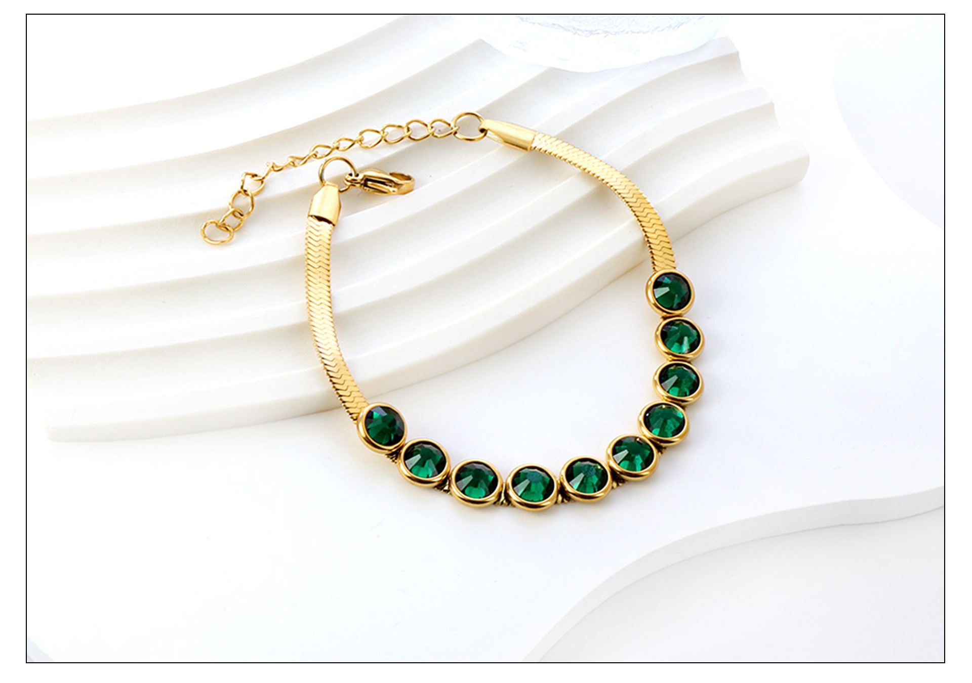 Fashion Eye Stainless Steel Plating Bracelets 1 Piece