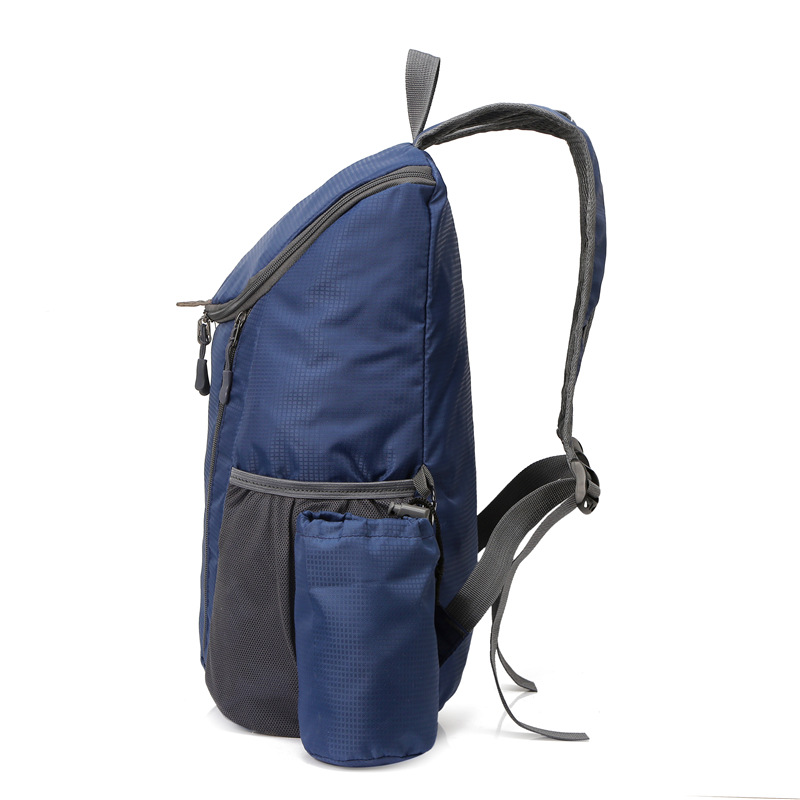 Mochila transfronteriza nueva bolsa plegable de gran capacidad de ocio ligero al aire libre bolsa de viaje mochila deportiva logotipo imprimible