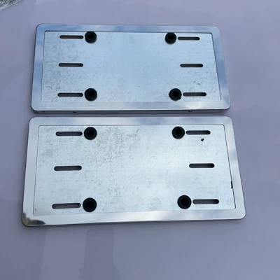 Qırğızıstan paslanmayan polad metal qısa nömrə çərçivəsi