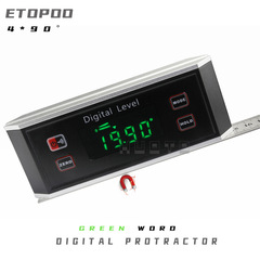 ETOPP New Digital Bar Type Inclinometer, Inclinometer, Level, Level Gauge