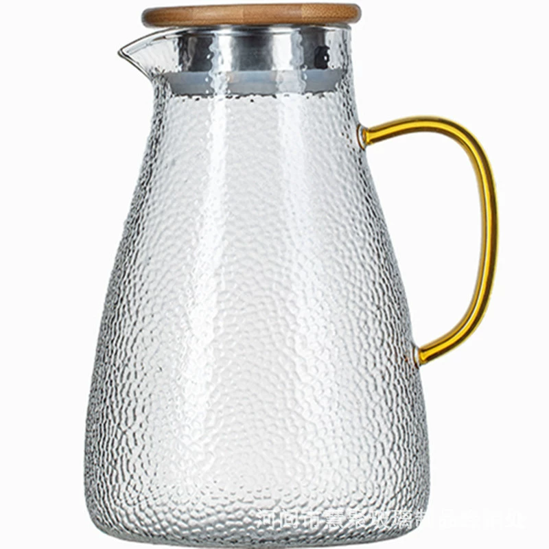 Glass teapot, set for home use