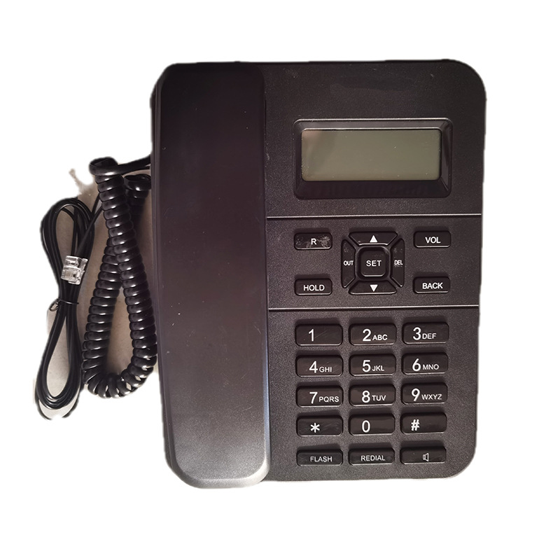 Teléfono fijo con identificación de llamadas, para hogar u hotel, personalizable, fábrica, al por mayor