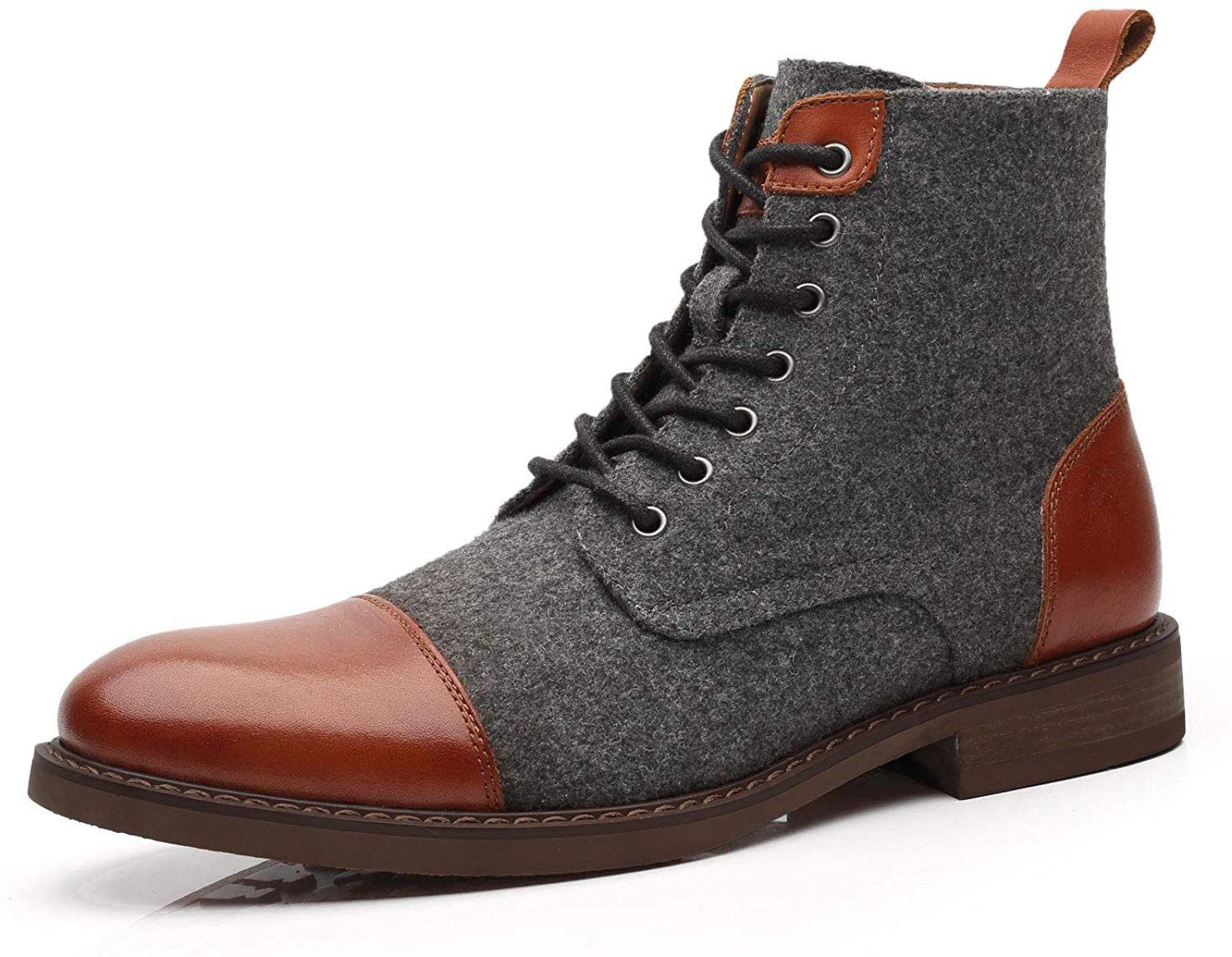 High-top boots Hipster boots Fall/winter men's boots_voghion.com