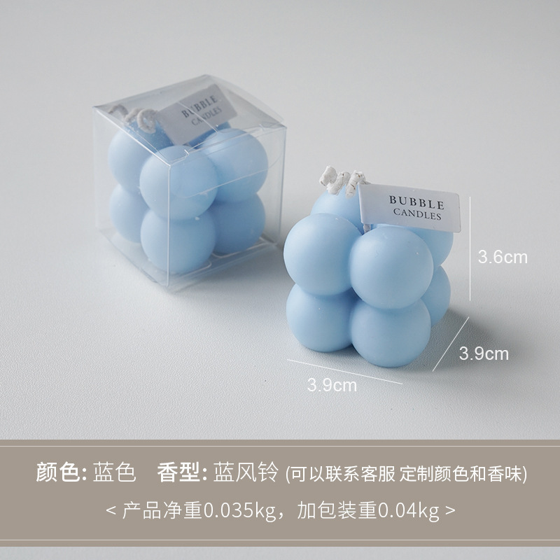 小さな魔方陣の形をしたアロマキャンドル、卸売、誕生日の記念品、手作り、泡の形をしたキャンドル、かわいい、香り付きキャンドル|undefined