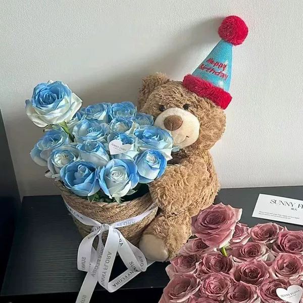38cm, Birthday gift, with little bears