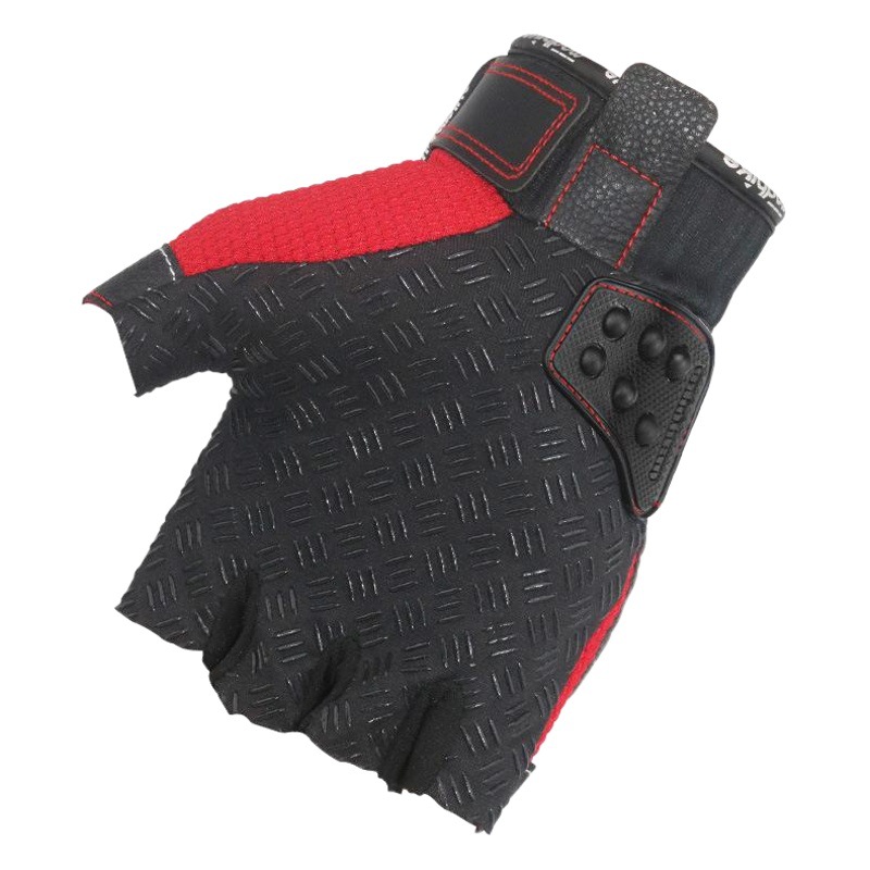 Guantes de moto madbike coche eléctrico medio dedo guantes de montar en bicicleta guantes al aire libre resistentes a la caída