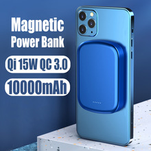 10000mAh15W Macsafe Powerbank Magnetic Wireless Power Bank Q