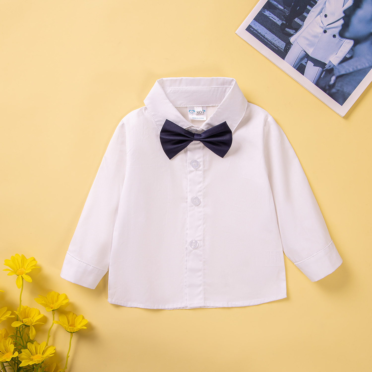 Completo elegante da neonato completo 3 pezzi per cerimonie_voghion.com