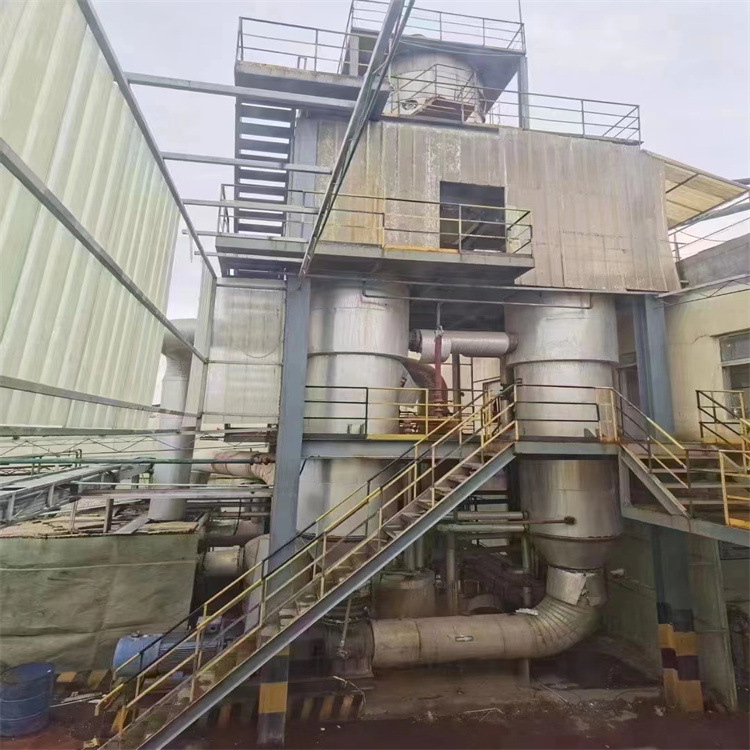 转让废水结晶不锈钢蒸发器 二手9.6吨钛材质MVR蒸发器