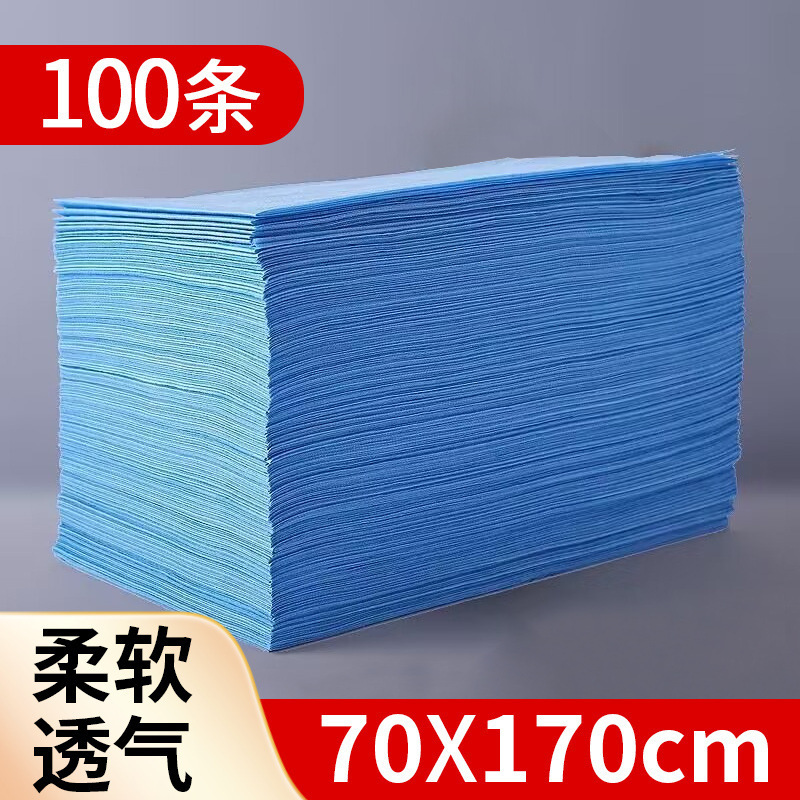 美容室用使い捨てベッドカバー、厚みのある通気性のある不織布マッサージベッド、穴付き防水・耐油、卸売|undefined