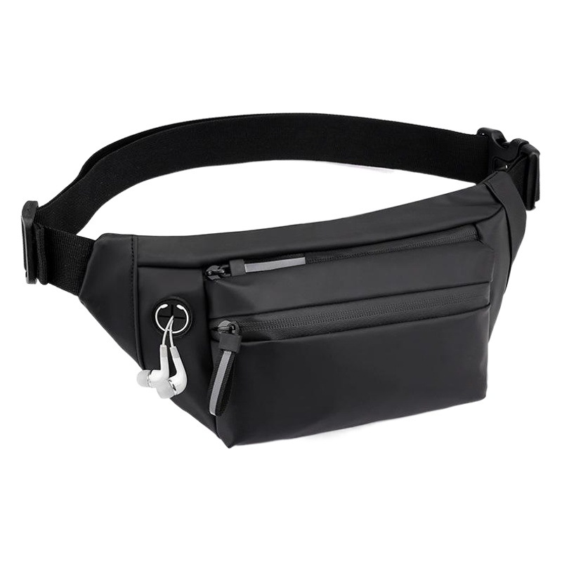 Haodier Moda cintura bolsa deportes impermeable bolsa de mensajero al aire libre bolso del pecho de los hombres multifuncional bolso del teléfono móvil para las mujeres