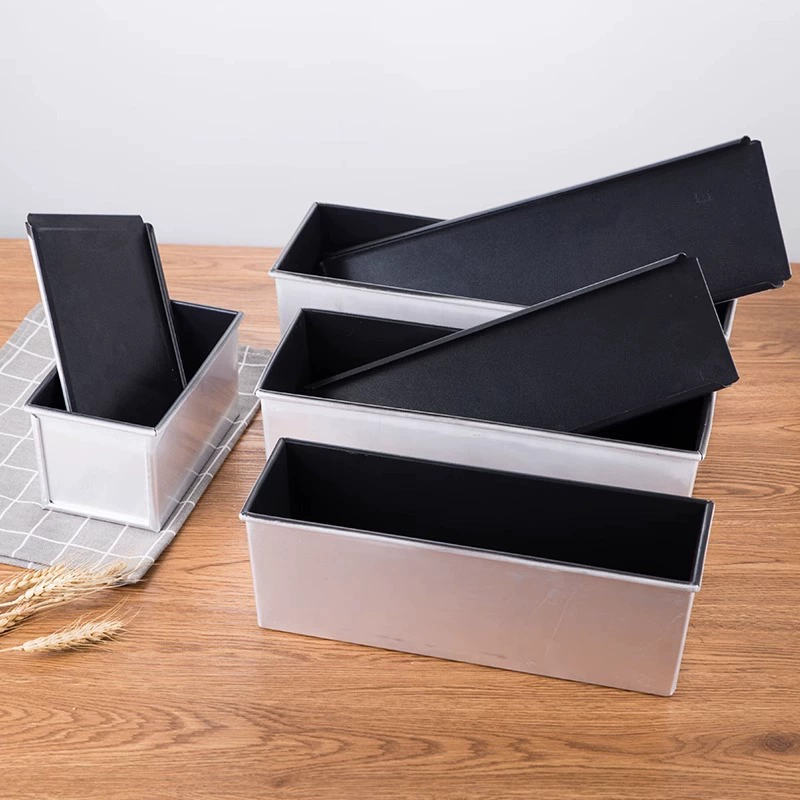 Новая пшеница не липкая 450 г корма для корма с крышкой 1000 г не прилипает к коробке для тоста с квадратной сумкой 1200 г формы для выпечки хлеба