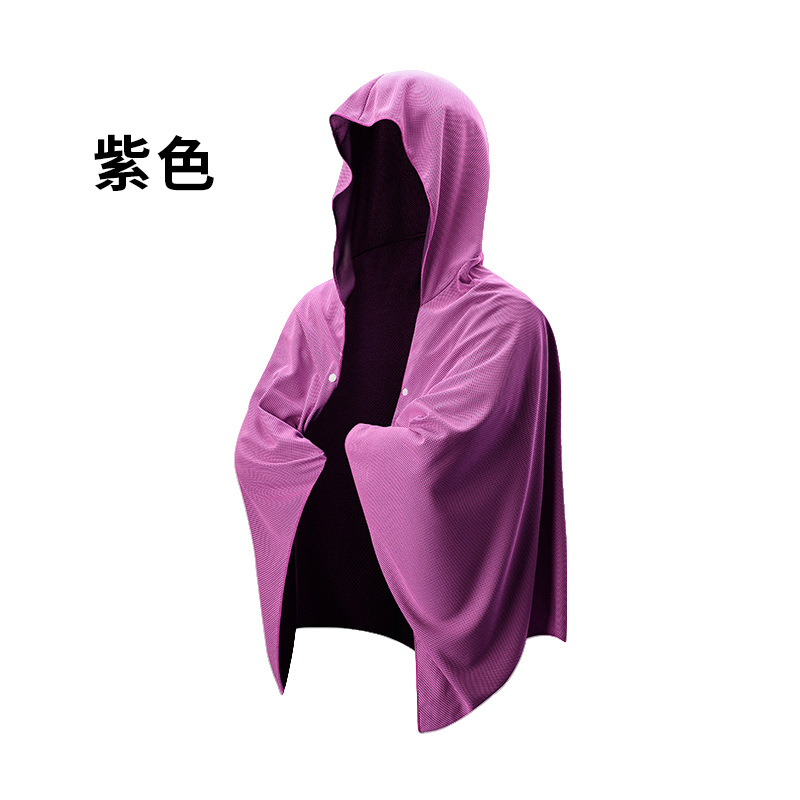 보라색 [크로스보더 핫스타일] 빅망토