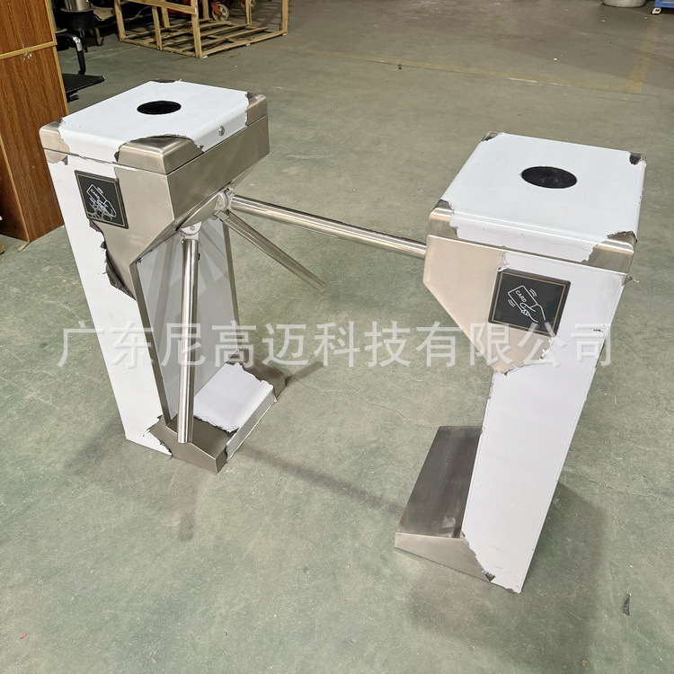 单向三辊闸农家乐生态园出入口半高滚闸通道门 索道出口单向转闸