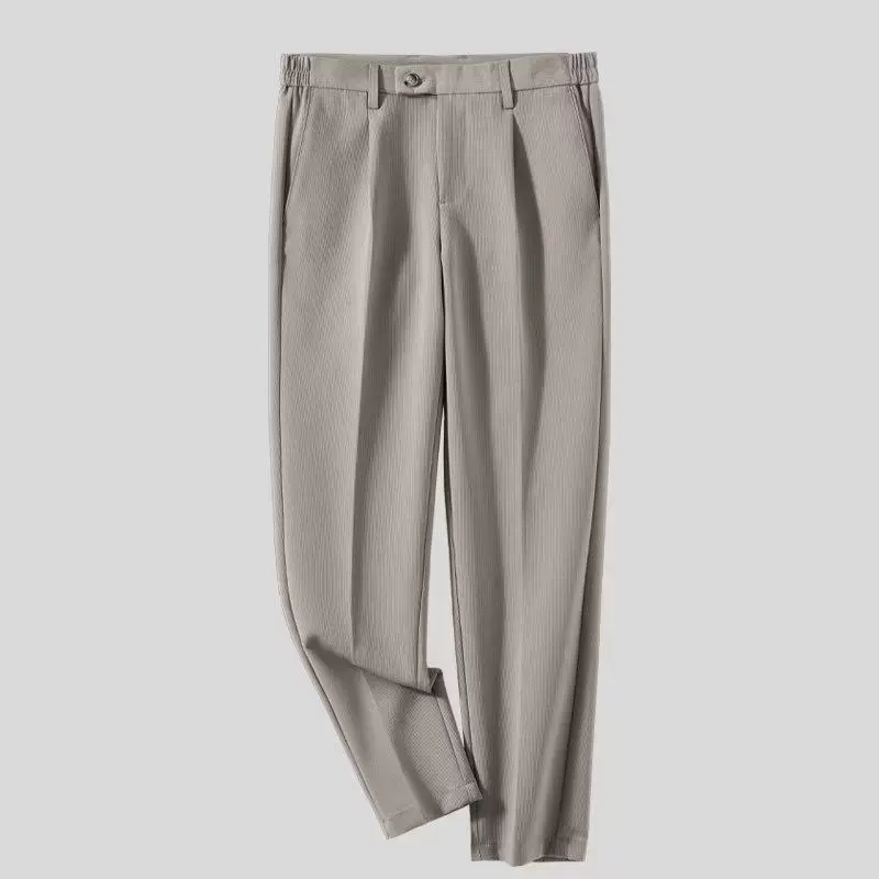  Men's Leisure Suit Trousers Set, Classic 2-Piece Outfit, Multi-Color, Sizes S–5XL