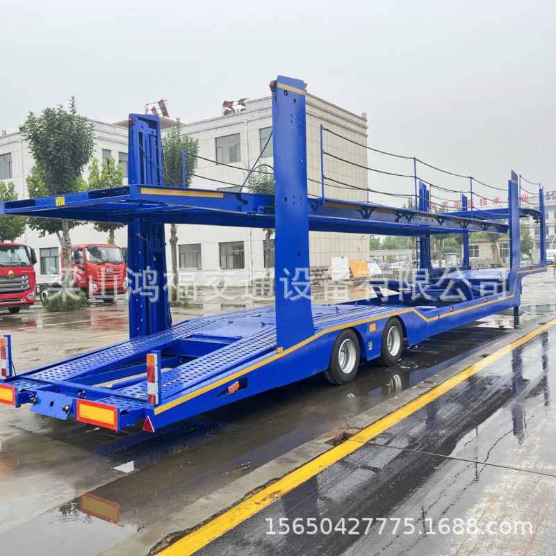 Export passenger vehicle transport semi -trailer Russian new models