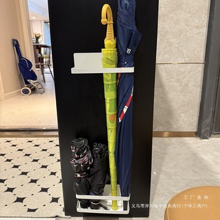 Magnetic Umbrella Stand for Home Nordic Punch-Free Installation at the Entrance Door Umbrella Storage Rack Wall-Mounted Umbrella Storage Rack