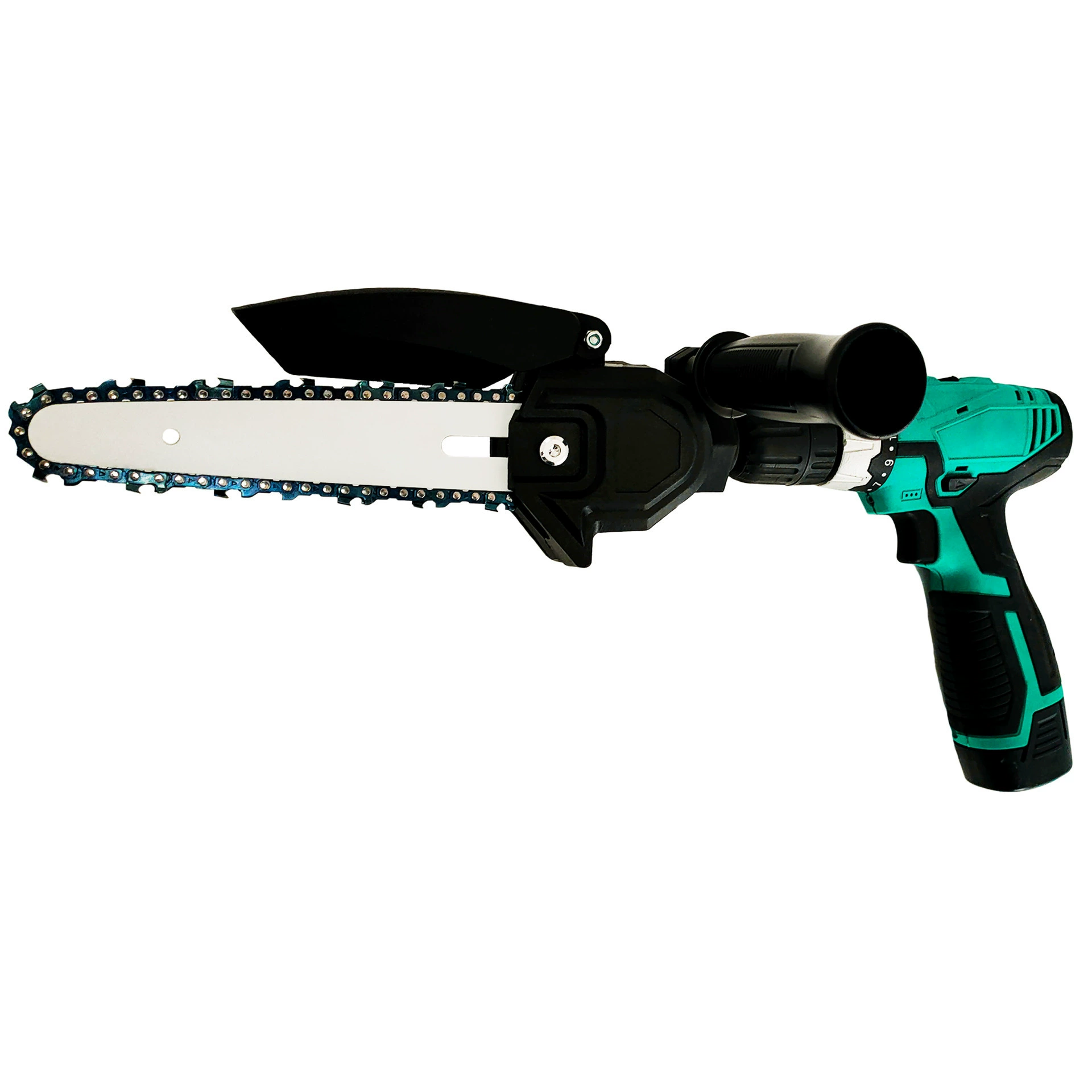 Электрическая дрель цепная пила Преобразователь конвертер головка мини-пила с дрель электрическая дрель модифицированная бензопила