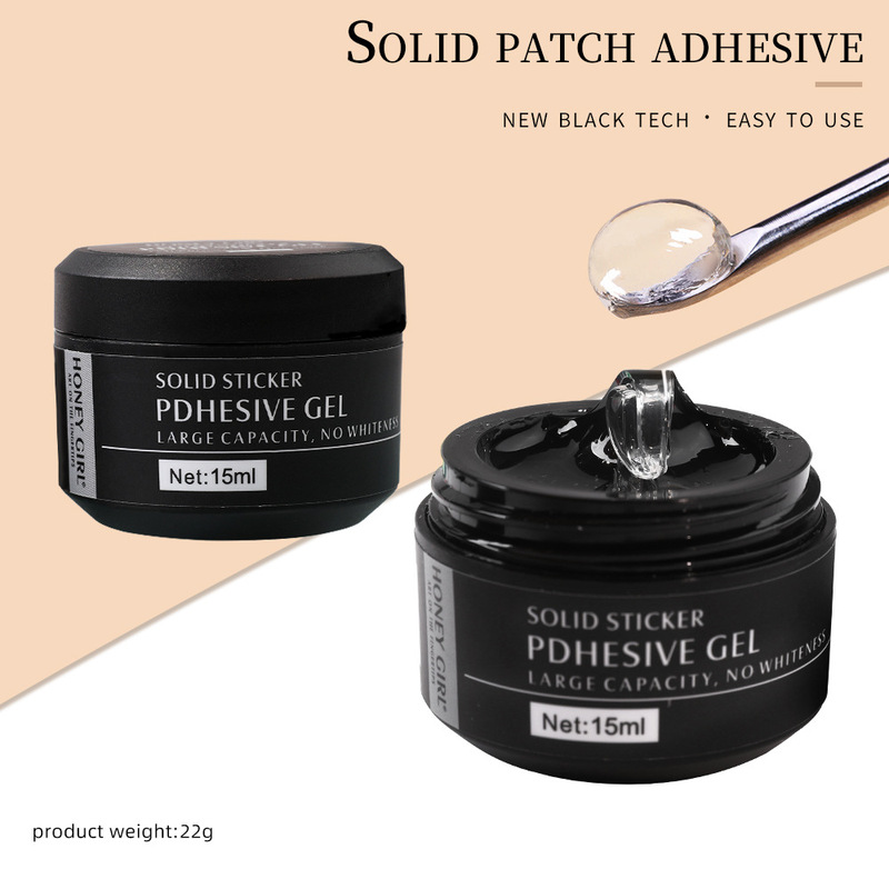Highly Transparent, Long-Lasting, Non-Shrinking Solid Patch Glue, Compliant and Non-Hurting, Canned Glue, No-Wash Nail Patch Gel Wholesale Highly Transparent, Long-Lasting, Non-Shrinking Solid Patch Glue, Compliant and Non-Hurting, Canned Glue, No-Wash Nail Patch Gel Wholesale