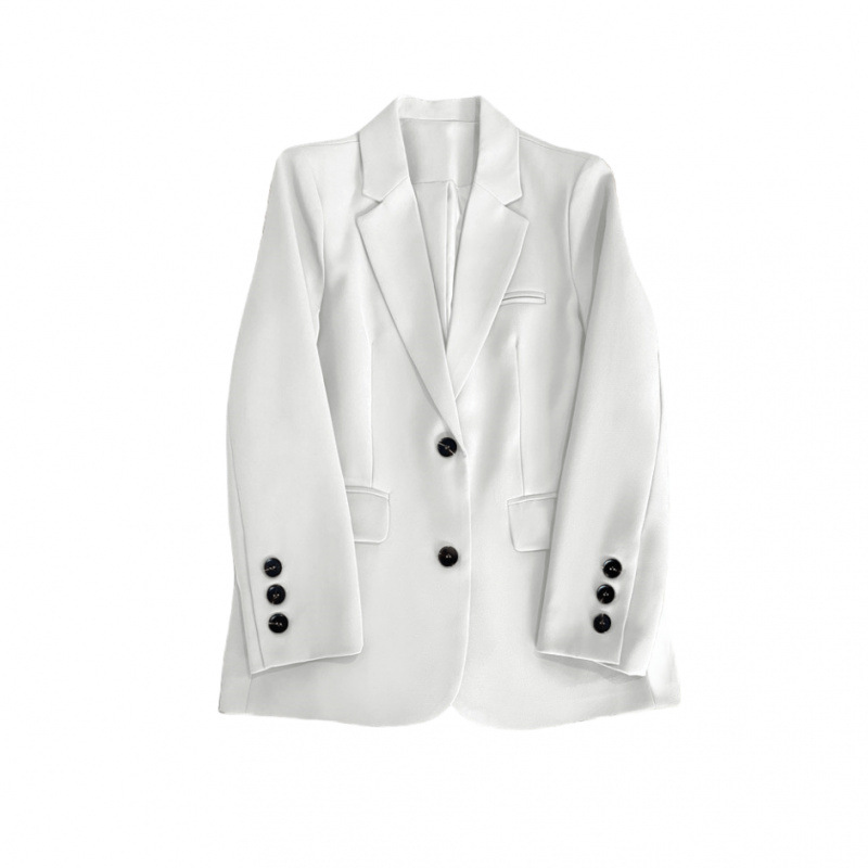 New Korean-style relaxed-fit casual spring/fall blazer for women&mdash;internet-celebrity-inspired, street-style statement piece, effortlessly versatile fashion wear