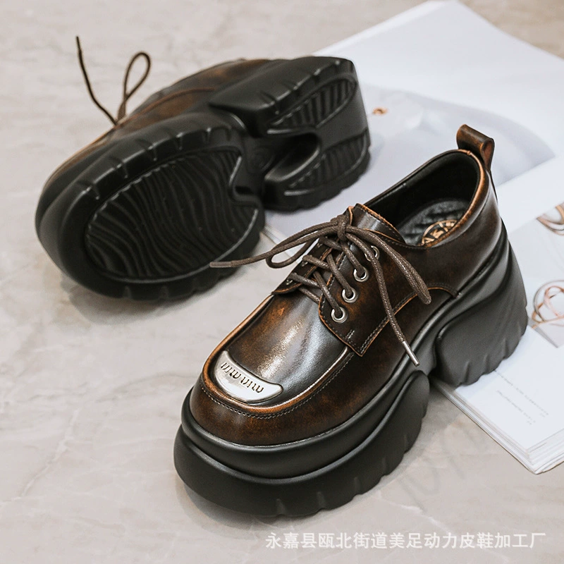 Универсальные лоферы美足动力? Пере: Universal loafers English style, British style, genuine leather, 2023