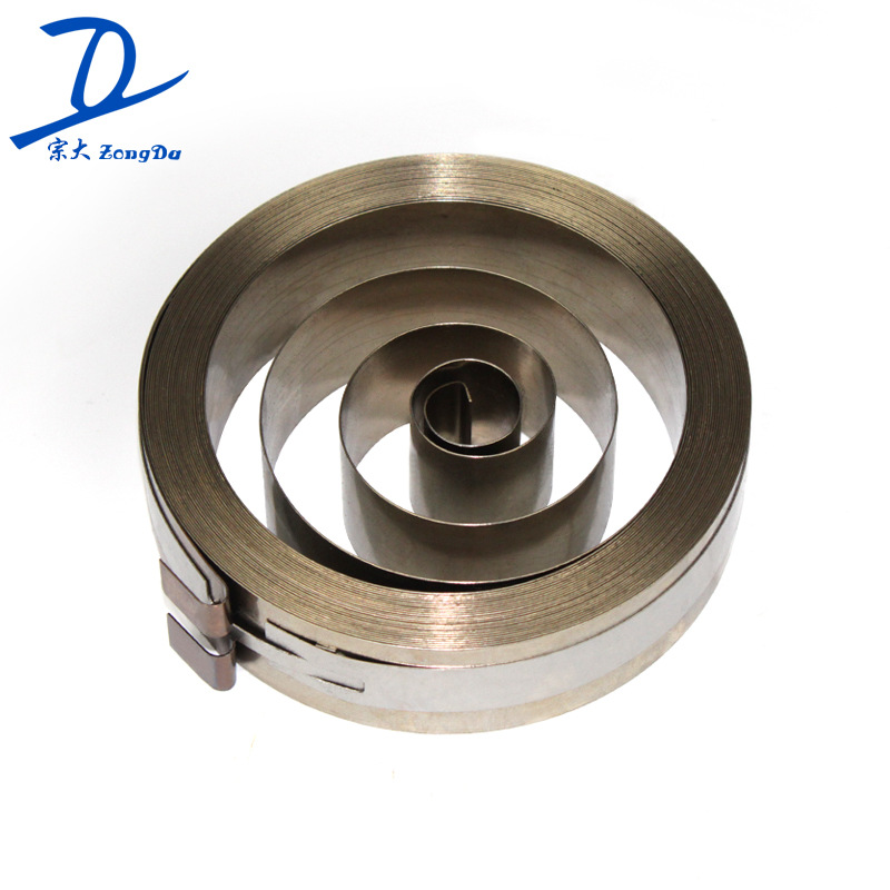 厂家供应不锈钢收线卷簧，不锈钢涡卷弹簧