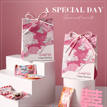 2025新款结婚喜糖盒婚礼订婚礼盒INS风高级感小众伴手礼盒喜糖袋